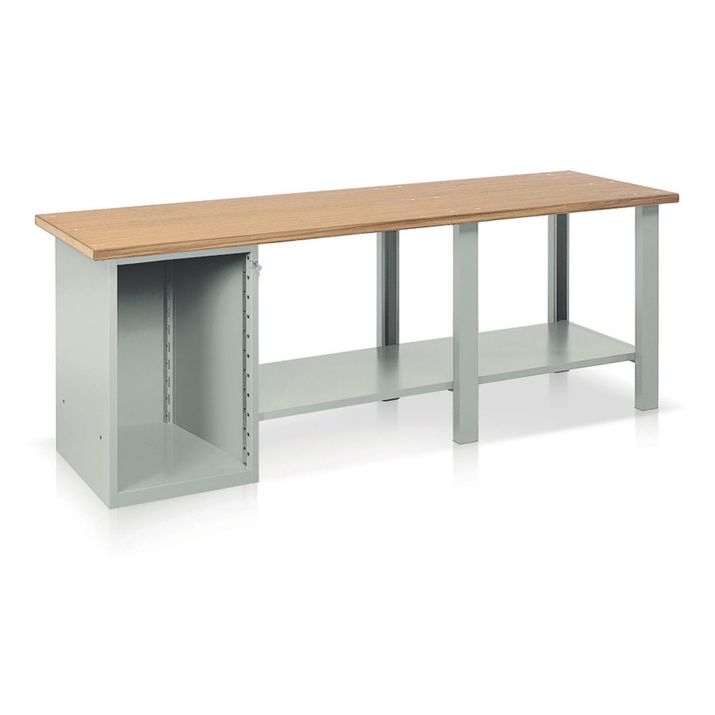 Delovna miza Professional | 2500x750x900 mm | za lastno konfiguracijo | BT1091 