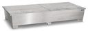 Pro line Lovilna- prestrezna posoda INOX | 2 IBC | galvanizirana rešetka