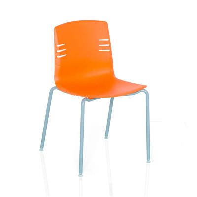 Jedilniški stol MERCURIO | oranžen