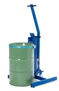 Dvižni voziček za sode | Eco | višina dviga 0-200 mm | široko podvozje | za 60-220 litrske kovinske in plastične sode