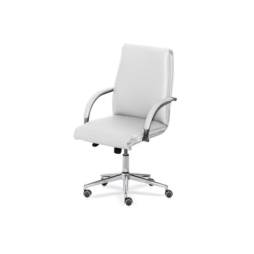 [D2025X/EB] Executive direktorski stol ACQUARIO | bel | nizek