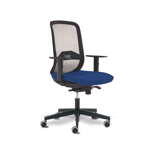 [D2116R/34] Pisarniški stol ATLAS ZN | tekstil moder